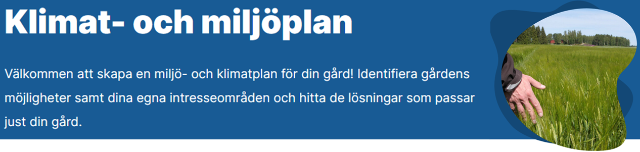 Skärbild från sidan ilmastosuunnitelma.fi