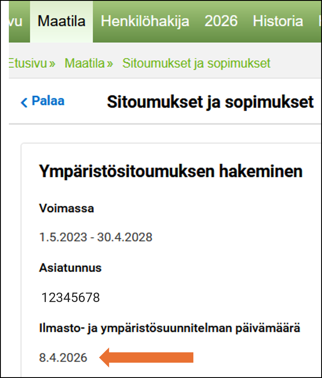 Kuvankaappaus Vipu-palvelusta