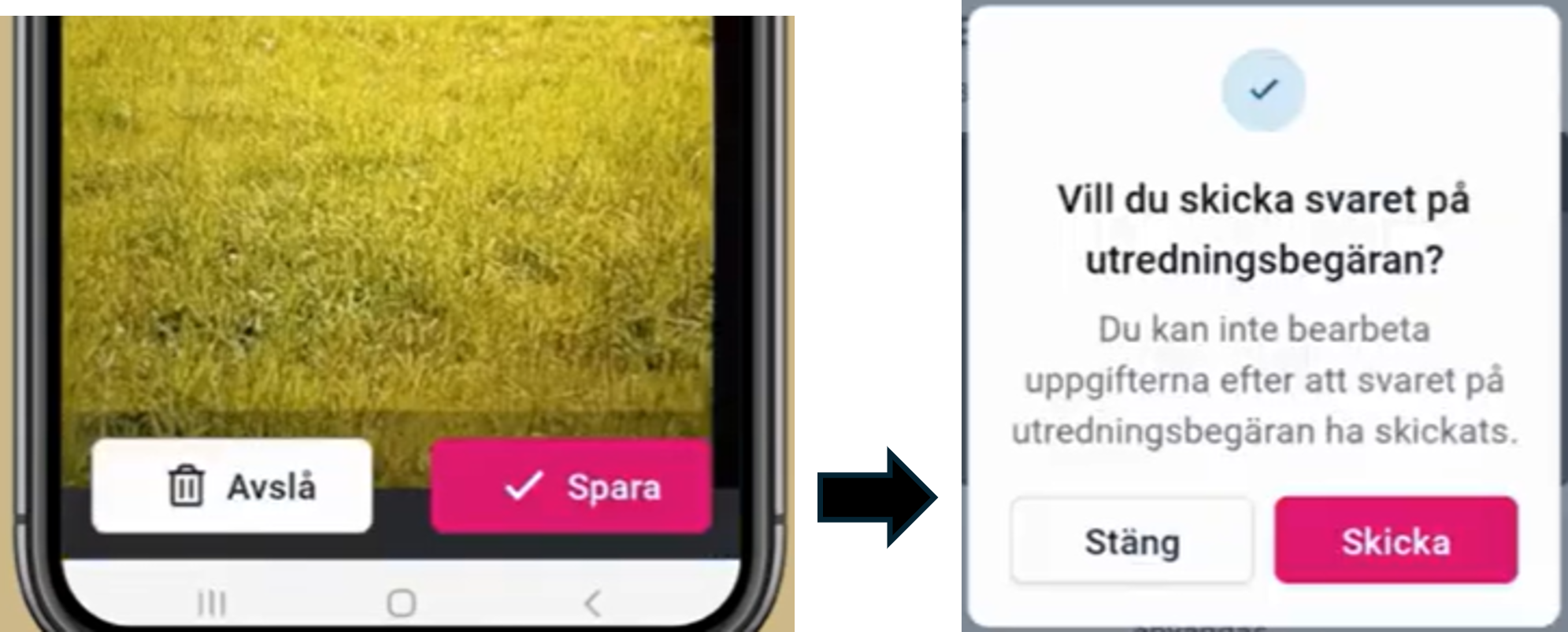 Skärmbild från Vipumobilen