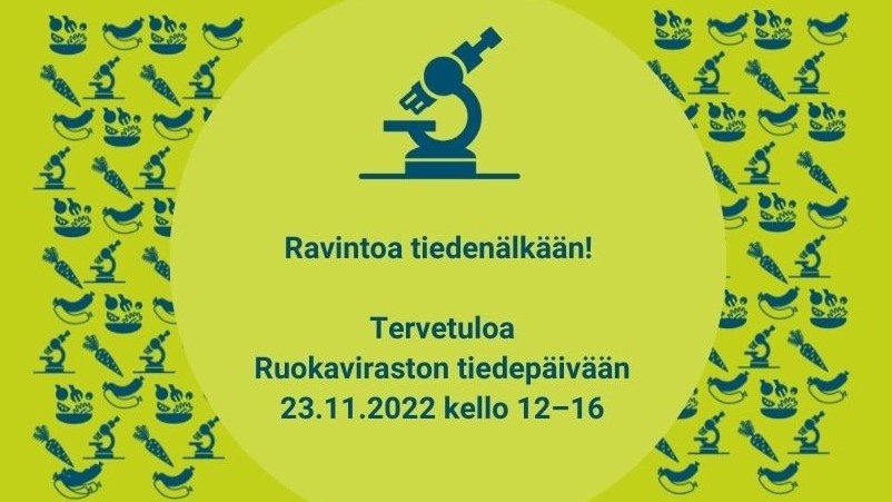 Ruokaviraston tiedepäivä 23.11.2022