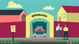 Infovideo för svinfarmare om smittoskydd på svingårdar.