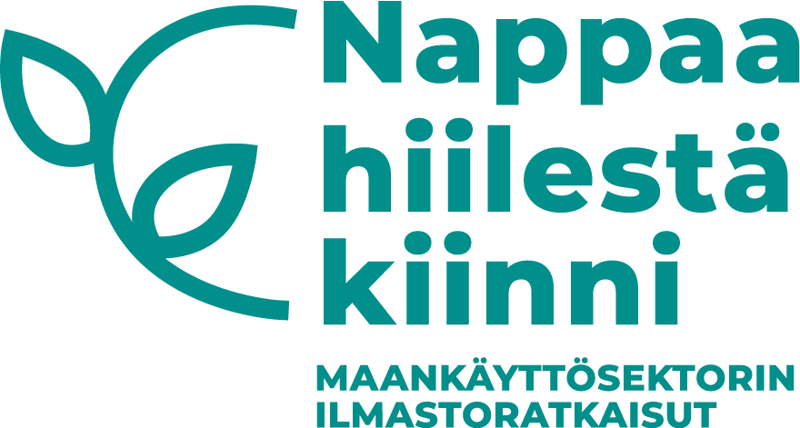 Nappaa hiilestä kiinni -hankkeen logo