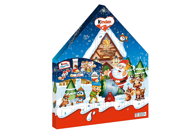 Lidl Kinder Maxi Mix  julkalender.