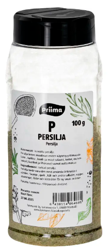 Kuva Priima Persilja 100g.