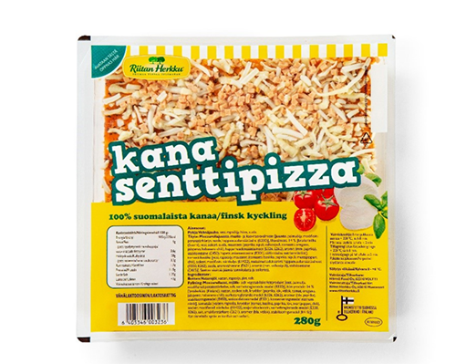 Produkten Senttipizza kana/kyckling, 280 g.