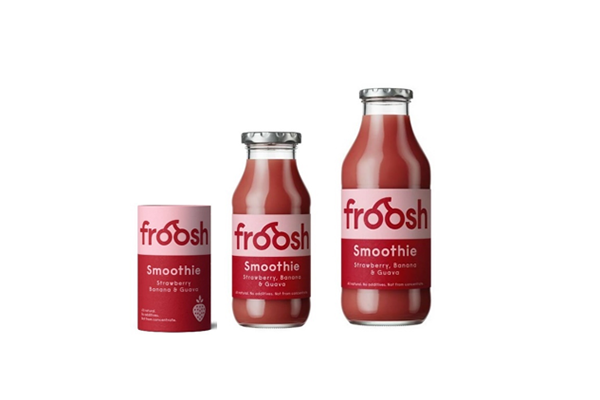 Froosh Strawberry, Banana & Guava smoothiejuoma.