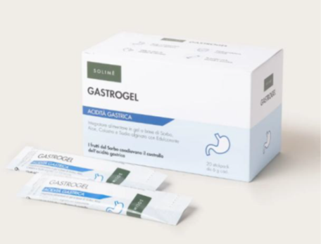 Solimé GASTROGEL -ravintolisäpakkaus.