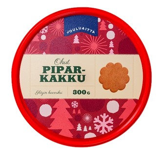 Lidl_Jouluaitan ohut piparkakku, 300 g