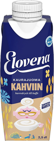 Elovena Kaurajuoman pakkaus.
