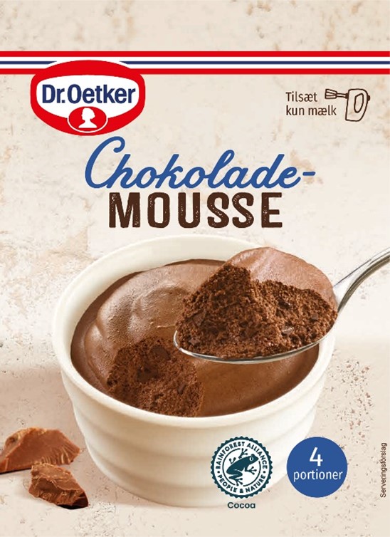 Dr. Oetker Suklaamousse 95g suklaamoussejauhe