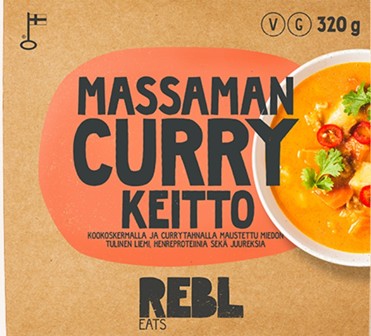 Rebl Eats Massaman Curry -keitto, 320 g
