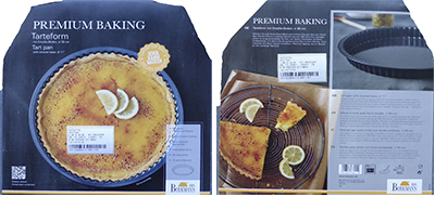 Piirakkavuoka Premium Baking Tart Pan.