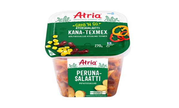 Atria Måltidssallad Kyckling Texmex 270 g.