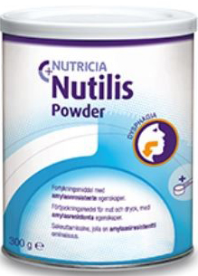 Produkten Nutilis förtjockningsmedel 300 g.