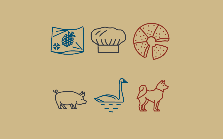 Uppgifter som överförs från Regionförvaltningsverket till Livsmedelsverket