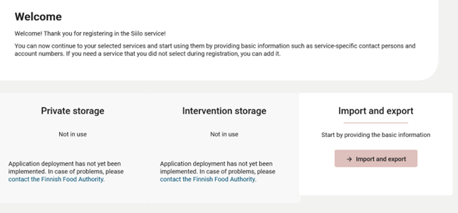 Screenshot 9 Homepage of the Siilo service before entering contact information