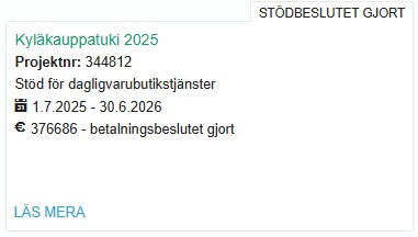 projektkort