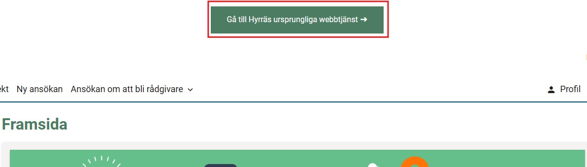 Ursprungliga webbtjänst