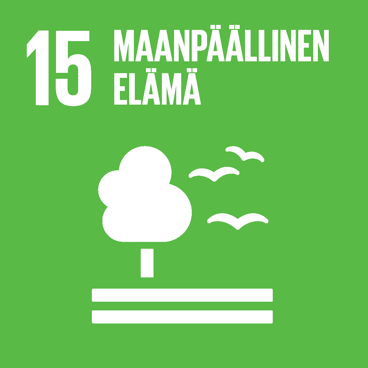 SDG-tavoite 15 ikoni.