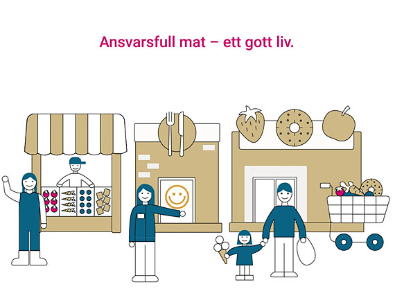 Livsmedelsverkets vision: Ansvarsfull mat – ett gott liv