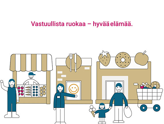 Ruokaviraston visio: Vastuullista ruokaa - hyvää elämää