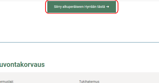 Siirry alkuperäiseen Hyrrä-asiointipalveluun