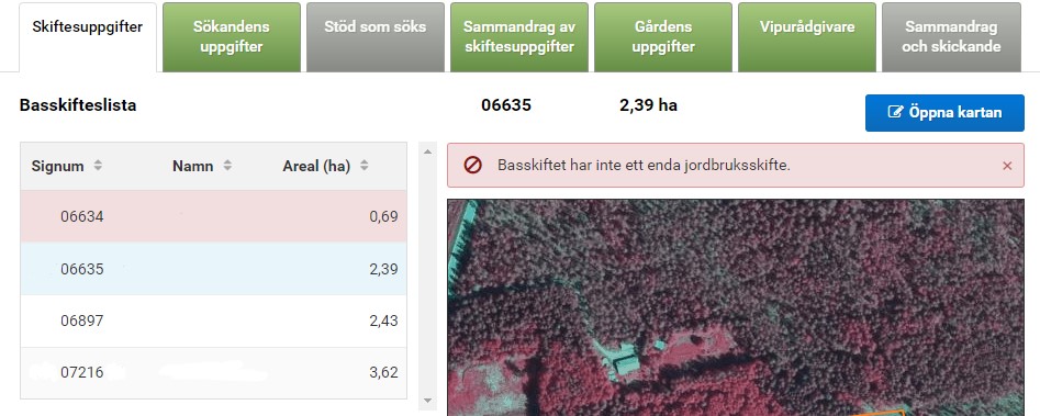 Skärmdump  Viputjänsten