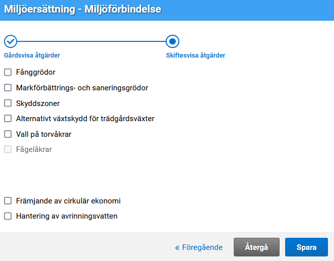 Skärmdump från Viputjänsten