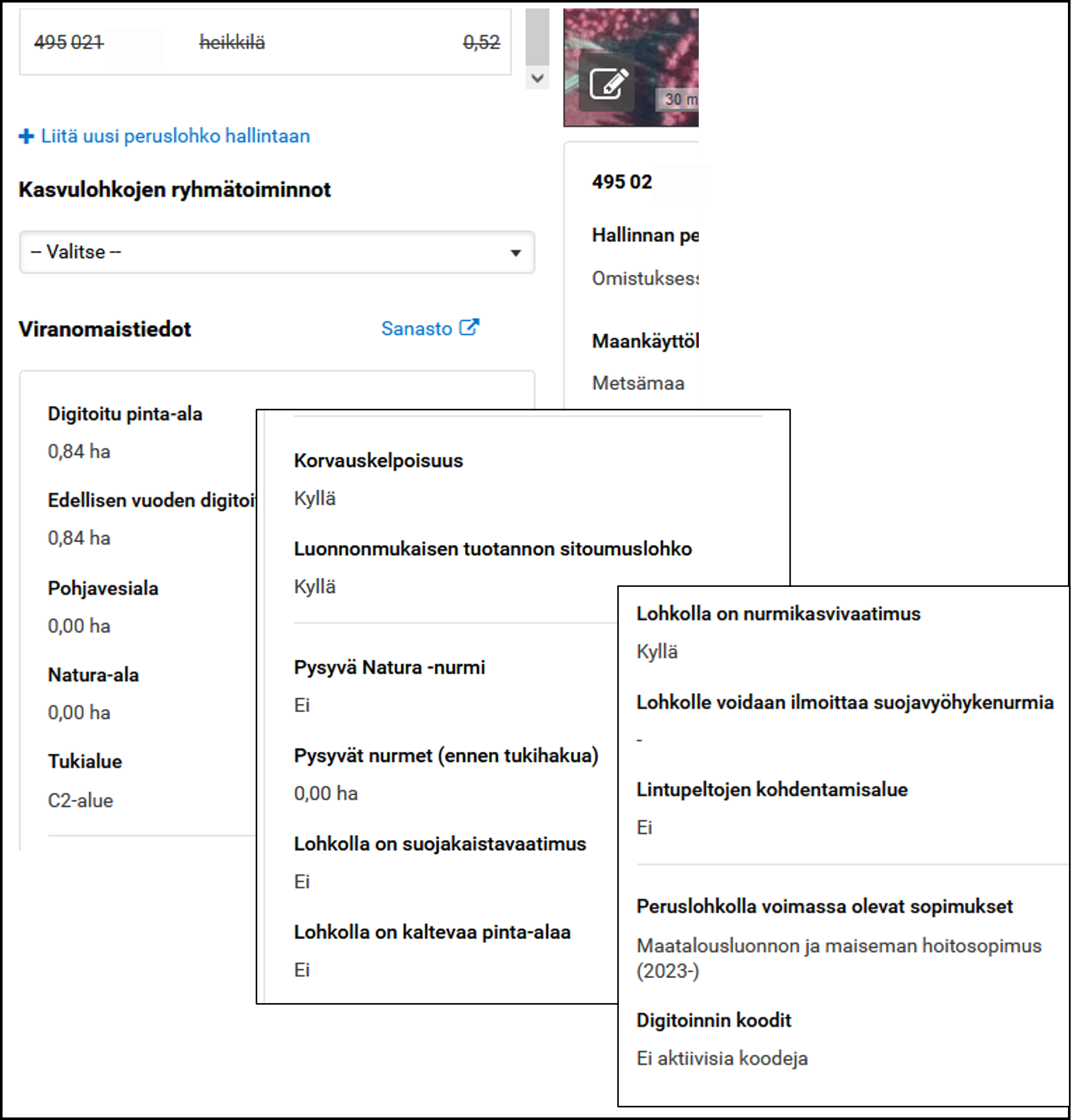 Kuvankaappaus Vipu-palvelusta