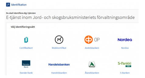 Skärmdump från Viputjänsten
