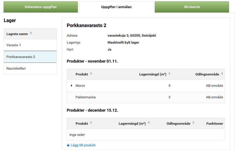Sk&auml;rmdump fr&aring;n viputj&auml;nsten, anm&auml;lan om december m&aring;nads lagerkvantitet