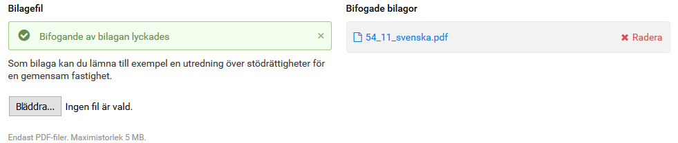 Lägg till bilaga