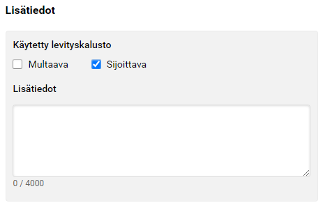 Kuvakaappaus Vipu-palvelun syysilmoituksen Lisätiedot-kohdasta. 