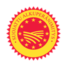 Suojattu alkuperänimitys EU logo (punakeltainen)