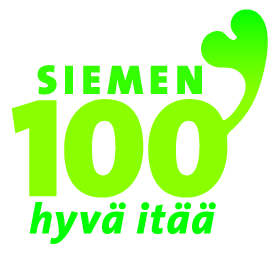 siementarkastuksen 100-vuotisjuhlavuoden tunnus