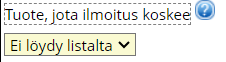 Ei löydy listalta