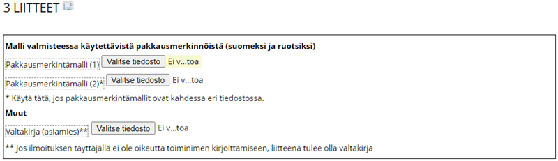 Liitteet