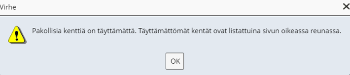 Virheilmoitus